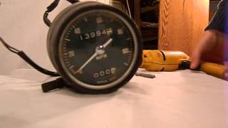 honda cb350 speedometer speedo gauge [upl. by Kiele]