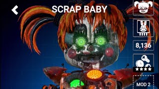 Forsaken AR  SCRAP BABY WORKSHOP ANIMATION Fnaf AR Mod [upl. by Ballman]