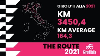 Giro dItalia 2021  The Route [upl. by Ennahgem]