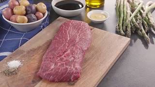 Savory Marinated Flat Iron Steak Recipe [upl. by Melcher455]