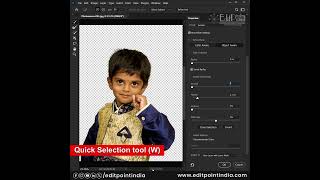 Quick Selection tool In Photoshop editpointindia photoshopcontentcreationphotodesign [upl. by Reider493]