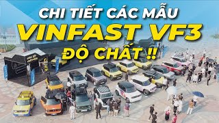 Chi tiết những mẫu xe độ độc đáo tại VinFast VF 3  Chơi phải CHẤT  WhatcarVN [upl. by Eima]