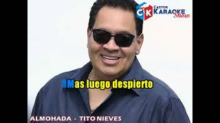 karaoke almohada tito nieves [upl. by Esirec370]