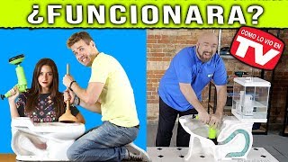 ¿Funciona drain jet Le hicimos las pruebas de su infomercial  Pongamoslo a prueba [upl. by Aihk]