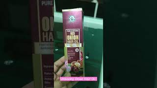 Unboxing Onion Hair Oil  Superb Hair Oil  shorts ytshorts youtubeshorts [upl. by Erving]