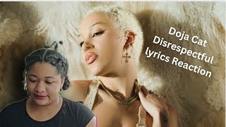 Doja Cat  Disrespectful Lyrics K and S REACTION [upl. by Kessia]