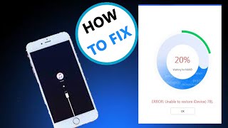 How to Fix 3uTools Error Unable to Restore iDevice  Error 20 2023 I need a solution2 [upl. by Rehportsirhc]