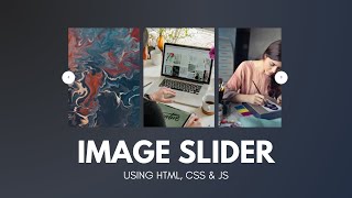 Create Responsive Image Slider Using HTML CSS  ☑️ Blogger [upl. by Wrand]