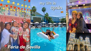 week in mijn leven in Spanje vakantie feria de Sevilla 🇪🇸 [upl. by Lauder]