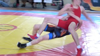 Wrestling  Ringen LM Sachsen 2024 in Plauen Jugend A U17 60 kg Greco Britvin  Bräuer [upl. by Aley]