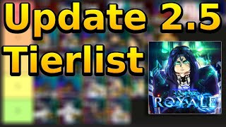 Anime Royale Update 25 Tierlist Royale Pass Update [upl. by Gay460]