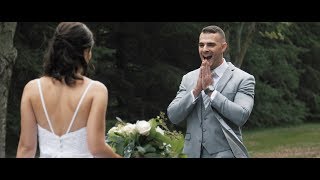 Beautiful Rainy Wedding at Roseville Estates  Emma amp Gabriels film [upl. by Zakaria]