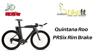 Quintana Roo PRSix Rim Brake Review [upl. by Frederick724]