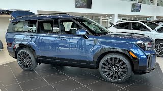 2024 Hyundai Santa Fe Ultimate Calligraphy in Atlantis Blue Colour [upl. by Ola170]