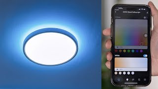 Smart LED Ceiling Light  Unboxing amp Setup [upl. by Skipper]