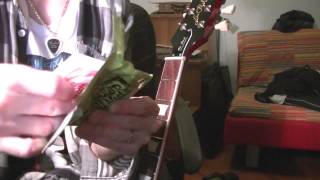 How to restring an Electric Guitar best method [upl. by Guthrey]