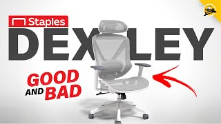 Staples Dexley Union amp Scale FlexFit Office Chair  Is It Worth It [upl. by Toombs435]