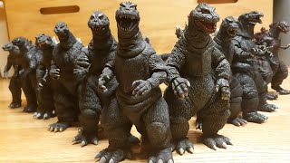 I Review Every NECA Godzilla Figure [upl. by Aracat]