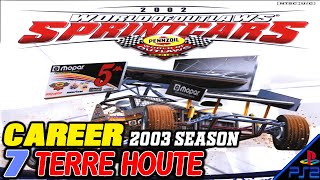 World Of Outlaws Sprint Cars 2002  CAREER  2003  7  Terre Haute 112924 1st [upl. by Karil359]