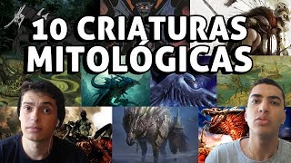 10 CRIATURAS MITOLÓGICAS [upl. by Ayekan798]