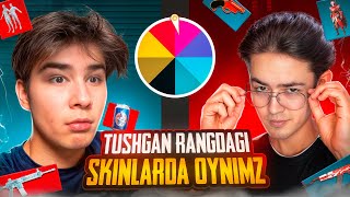 RULETKADAN🔥QAYSI RANG TUSHSA SHU RANGDAGI PUBG MOBILE NARSALARIDA OYMAYMIZ😈 [upl. by Enilegnave]