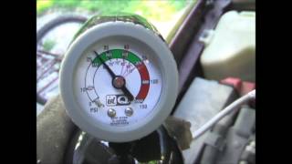 How To Air Conditioner 2000 Pontiac Bonneville AC Recharge add Freon [upl. by Yeldarb]