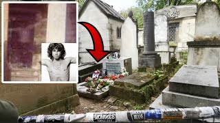 Visiting The Grave Of Jim Morrison  His Ghost Was Captured Here By A Tourist [upl. by Chatav]