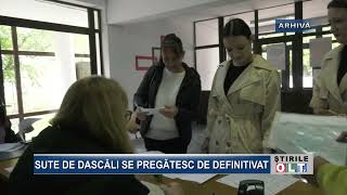 SUTE DE DASCALI SE PREGATESC DE DEFINITIVAT [upl. by Borchers]