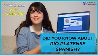 Speaking Rioplatense Spanish 🤔 Slang and pronunciation [upl. by Hunger]