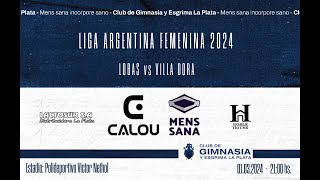 Liga Argentina Femenina de Voley 2024  Lobas vs Villa Dora [upl. by Kostival]