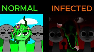 Incredibox Expert Sprunki Normal vs Infected [upl. by Salomi]