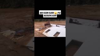 📍 Swannanoa North Carolina  Flood footage from 3rd floor apt [upl. by Opal]