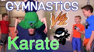 Karate Kid vs Gymnastics Kid Challenge  You Decide The Winner [upl. by Seward]