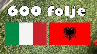 600 folje të dobishme  Italisht  Shqip  folës amtar [upl. by Nodnnarb]