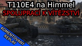 Spoluprací k vítězství  Komentovaný replay World of Tanks česky [upl. by Ellertnom]