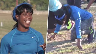 ShellyAnn FraserPryce Training Perfecting The Start [upl. by Ailama]