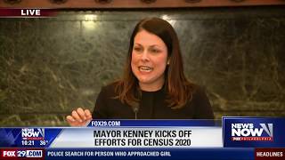 Mayor Kenney Establishes Philly Counts 2020 Census Office [upl. by Caleb146]