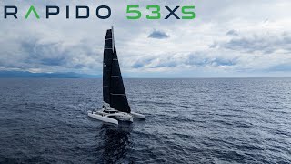 Rapido 53XS Sailing footage [upl. by Miquela]