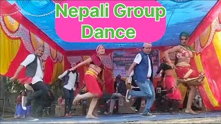 Nepali Group DanceAction Queen Gudiya Rani and GroupSatpokhariya Nach [upl. by Irvine922]