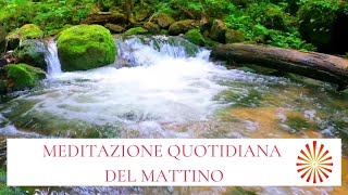 Meditazione quotidiana del mattino [upl. by Anailuy675]