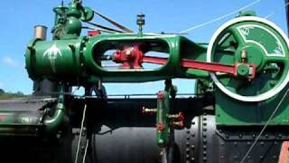 Case Steam Tractor 110 HP Badger Steam amp Gas Show Baraboo Wisconsin [upl. by Yetac526]