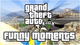 GTA V FUNNY MOMENTS [upl. by Eleumas]