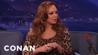 Leah Remini On Shelly Miscavige’s Disappearance  CONAN on TBS [upl. by Marashio]