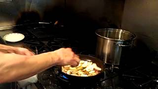 How to make Chicken Marsala with Dominic Zazzera from Nikkis at The BenMar [upl. by Anitnauq]