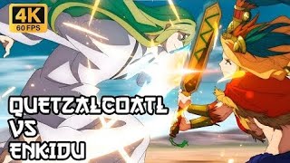 Quetzalcoatl vs Enkidu  FateGrand Order Babylonia  4K 60FPS [upl. by Farrah]