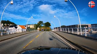 Driving Around In Farsund  Norway   Summer 2023 [upl. by Bazil]