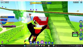 Beating EVERYONE InquotSonic Speed Simulatorquot got shadow and sonic very fast [upl. by Eedna]