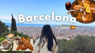 【バルセロナvlog】初めてのスペイン旅行🇪🇸 スペイン料理を堪能🥘ヨーロッパ周遊3カ国目 Barcelona [upl. by Anilahs958]