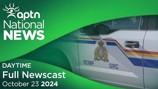 APTN National News October 23 2024 [upl. by Rausch]