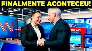 Elon Musk quotEstou Oficialmente Comprando A CNNquot [upl. by Aneliram29]